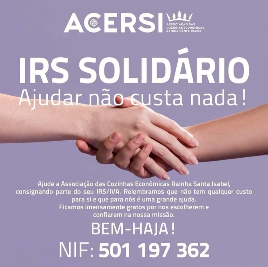 IRS-solidario Ajude-nos a Ajudar